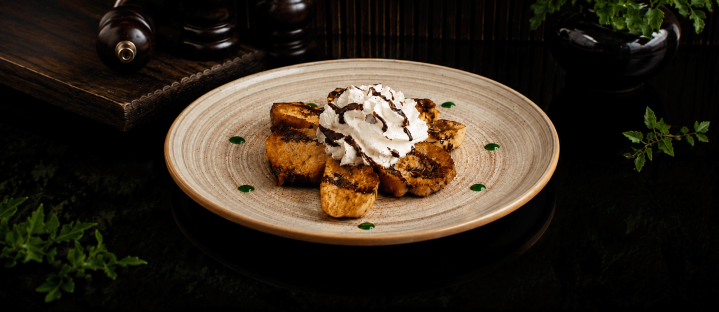 Dessert gourmand Orange