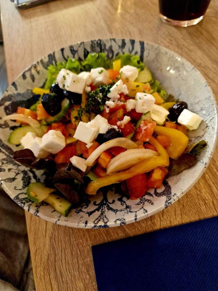 Salade Mozza Burrata Orange